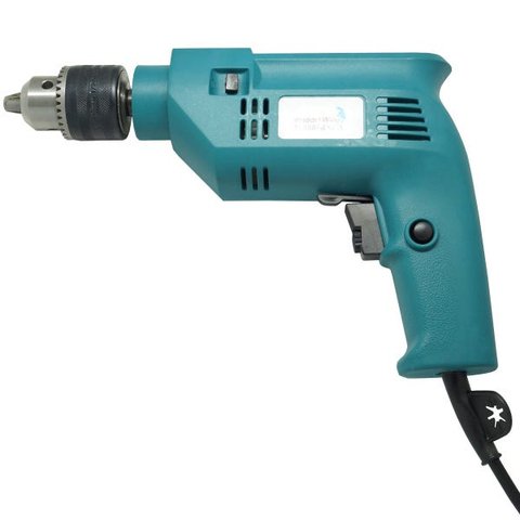 Furadeira de Impacto 3/8" 10mm Profissional 550W Reversível com Cabo Empunhador 220V Importway