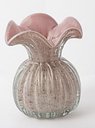 Ver imagem 1 de Vaso Murano Rosa Decoração Ambientes 11 cm X 9 cm | Casa Del Grande
