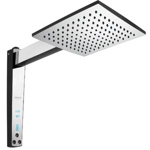 Chuveiro Digital Acqua Century 220 Volts 6800 Watts Preto e Cromado - 7510629 - Lorenzetti