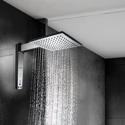 Chuveiro Digital Acqua Century 220 Volts 6800 Watts Preto e Cromado - 7510629 - Lorenzetti - 2