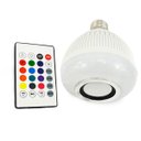 Ver imagem 3 de Lâmpada Led RGB Musical Bluetooth 3w com Alto Falante e Controle Remoto:Branca