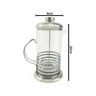 Cafeteira Prensa Francesa 600ml Vidro E Aço Inox Livon Listrada - 2