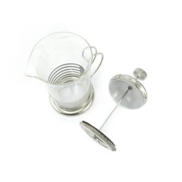 Cafeteira Prensa Francesa 600ml Vidro E Aço Inox Livon Listrada - 4
