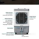 Ver imagem 7 de Climatizador Clin 60 Pro 60 L Branco/cinza 220 V Ventisol