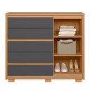 Ver imagem 4 de Shoe Dresser Duetto Freijó/Titanium