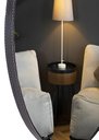 Ver imagem 3 de Espelheira Organico 170x70 E21 Couro Preto