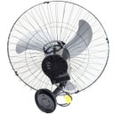 Ver imagem 5 de Kit 2 Ventiladores Parede 60cm 200W Industrial Turbo Turbão 3 Pás Bivolt 110V 220V Preto Vitalex