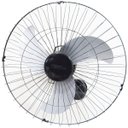 Ver imagem 2 de Kit 2 Ventiladores Parede 60cm 200W Industrial Turbo Turbão 3 Pás Bivolt 110V 220V Preto Vitalex