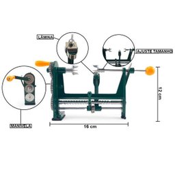 Descascador Laranja Limão Domestico Profissional Industrial 123 Util - 2