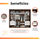 Ver imagem 5 de Guarda Roupas Casal Imperador Zanzini Branco