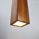 Ver imagem 4 de Luminária Teto Suspensa Madeira Nobre Balcão Sala de Jantar