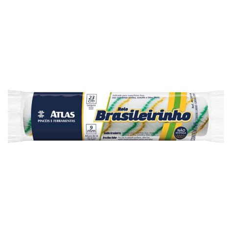 Rolo Brasileirinho Antigota 23CM Alta 9MM - AT2014 - PINCEIS ATLAS