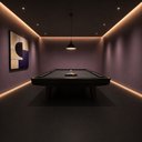 Ver imagem 2 de Piso Vinílico em Manta PVC 0,7mm Antiderrapante 10m² Liso Fosco Preto