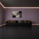 Ver imagem 4 de Piso Vinílico em Manta PVC 0,7mm Antiderrapante 10m² Liso Fosco Preto
