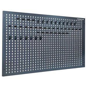 Painel para Ferramentas Em Aço 64x97cm com 48 Ganchos Plásticos Presto