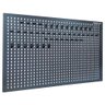 Painel para Ferramentas Em Aço 64x97cm com 48 Ganchos Plásticos Presto - 1