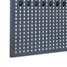 Painel para Ferramentas Em Aço 64x97cm com 48 Ganchos Plásticos Presto - 3