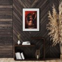 Ver imagem 1 de Quadro Decorativo Arquétipo Lilith - 60x48cm:madeira Branca