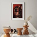 Ver imagem 2 de Quadro Decorativo Arquétipo Lilith - 60x48cm:madeira Branca