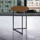Ver imagem 2 de Mesa Lateral Decorativo Redonda Industrial Jade Pronto Envio