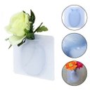 Ver imagem 4 de Vaso de Plantas Parede Silicone Adesivo Flor Água Kit 10 Vidro Decoração