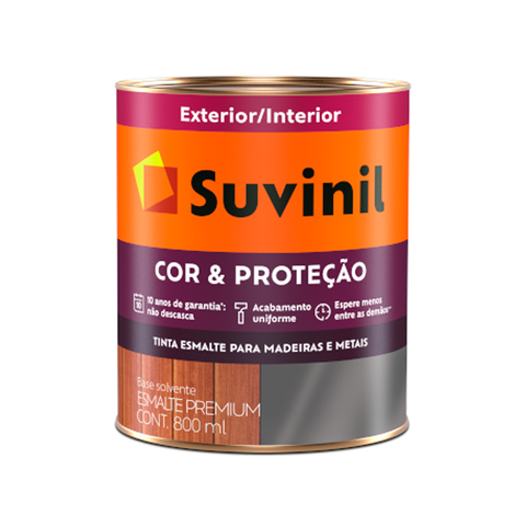 Tinta Suvinil Esmalte Proteção Brilhante 0,8l Base C2