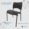 Cadeira Iso Empilhável Polipropileno Colorida:Laranja - 3