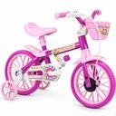 Ver imagem 1 de Bicicleta Infantil Aro 12 Nathor Rodinhas e Garrafinha 3+ Anos