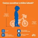 Ver imagem 4 de Bicicleta Infantil Aro 12 Nathor Rodinhas e Garrafinha 3+ Anos