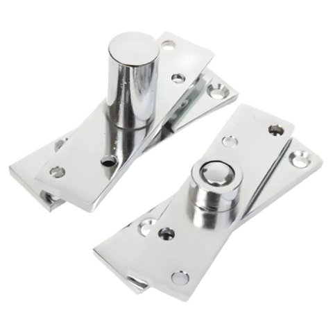 Dobradiça Pivotante 885 Cromada 150kg