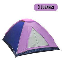Barraca Acampamento 3 Pessoas Iglu Trilha Colorida Camping Viagem - 1 Barraca Acampamento 3 Pessoas Iglu Trilha Colorida Camping Viagem - 1