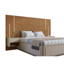 Ver imagem 3 de Conjunto Quarto De Casal Completo Palermo Com Leds Cedro Linho