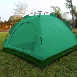 Barraca Automatica 4 Pessoas Monta Sozinha Acampamento Camping Verde - 3 Barraca Automatica 4 Pessoas Monta Sozinha Acampamento Camping Verde - 3