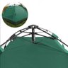 Barraca Automatica 4 Pessoas Monta Sozinha Acampamento Camping Verde - 4