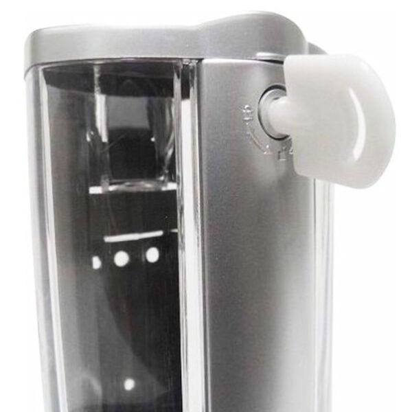 Dispenser Duplo Shampoo Kit 3 uni Alcool Gel Sabonete Liquido Hotel Shopping - 3