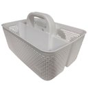 Ver imagem 1 de Cesto Organizador Multiuso Rattan 3 Div Porta Uten Rischioto
