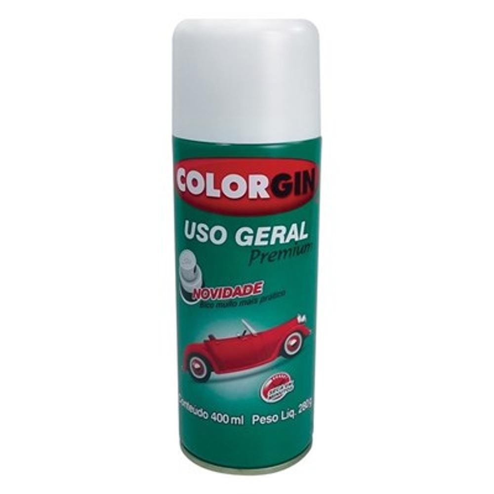 Tinta Spray Uso Geral Premium Branco Refrigerador 51001 Colorgin