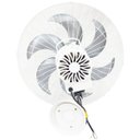 Ver imagem 5 de Kit 3 Ventiladores Parede 50cm 200W Industrial Turbo Turbão 6 Pás Bivolt 110V 220V Branco Vitalex