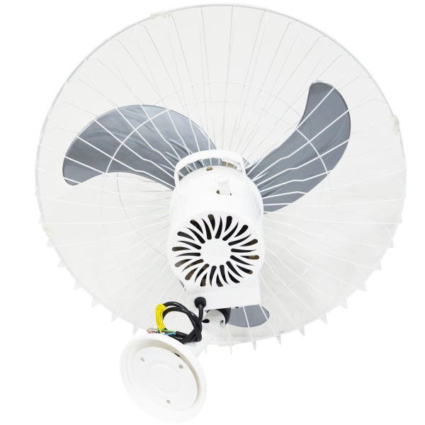 Ventilador Parede 60cm 200W Industrial Turbo Turbão 3 Pás Bivolt 110V 220V Branco Vitalex - 5