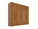 Ver imagem 2 de Guarda-Roupa Casal com 6 Portas e 2 Gavetas 180cm Multimóveis Cinamomo