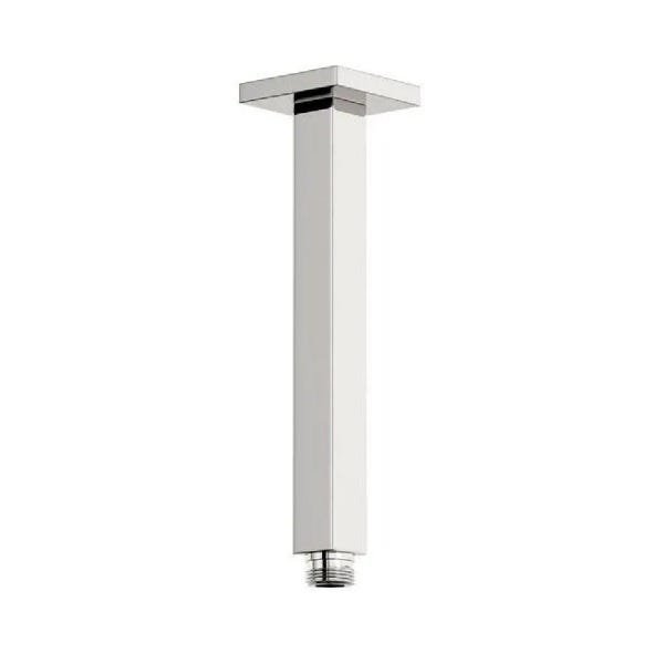Ducha Teto Inox 304 Quadrada 20x20 Braço Quadrado Chuveiro - 2