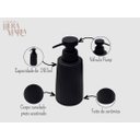 Ver imagem 2 de Dispenser Porta Sabonete Líquido Shampoo Lavado em Cerâmica