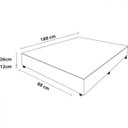 Ver imagem 3 de Base Box Solteiro 26x88x188cm Prodormir Probel
