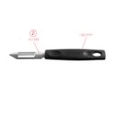 Ver imagem 2 de Descascador de Legumes Tipo Faca - Asti 19,5 Cm - Preto Brinox Código: 2221317