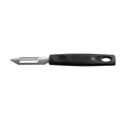 Descascador de Legumes Tipo Faca - Asti 19,5 Cm - Preto Brinox Código: 2221317
