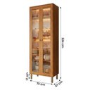 Ver imagem 4 de Cristaleira Reflecta com LED e 2 Portas Cinamomo