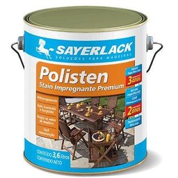 Verniz Polisten Stain 3,6L Mogno Sayerlack - 1