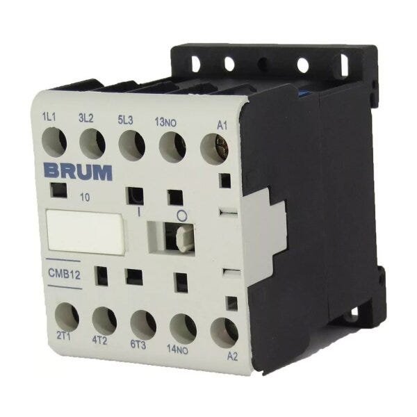 Mini Contator Tripolar 9a 120vca 50/60hz Ac3 Brum - 2