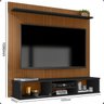 Painel Ripado Everest para Tv até 50 Polegadas 120cm:canela - 2