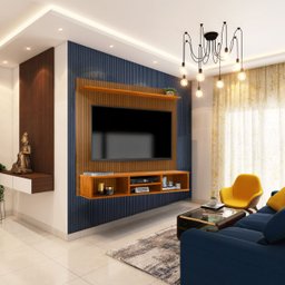Painel Ripado Everest para Tv até 50 Polegadas 120cm:canela - 7